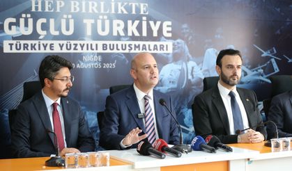 AK Parti Genel Başkan Yardımcısı İleri, Niğde'de konuştu: