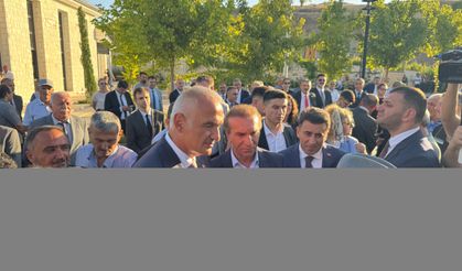 Bakan Ersoy, Tunceli'de Sorpiyan Hasan Hüseyin Cem ve Kültür Evi’ni ziyaret etti