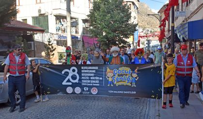 Gümüşhane'de çocuk temalı festival başladı