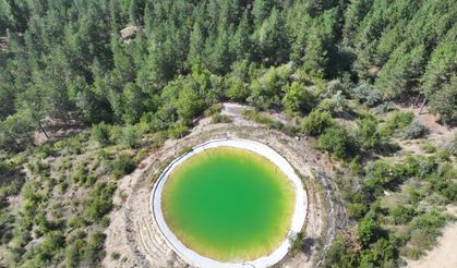 Isparta'da yangın söndürme havuzları bakımdan geçirildi