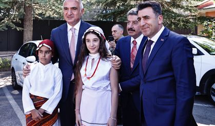 Kültür ve Turizm Bakanı Ersoy, Tunceli Valiliği'ni ziyaret etti