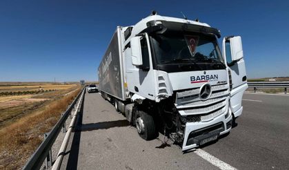 Niğde'de tırla otomobilin çarpıştığı kazada 1 kişi öldü, 3 kişi yaralandı