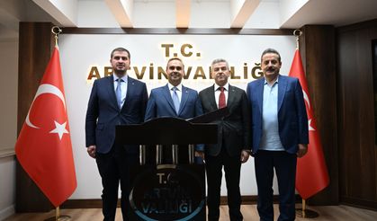 Sanayi ve Teknoloji Bakanı Mehmet Fatih Kacır, Artvin'de konuştu: