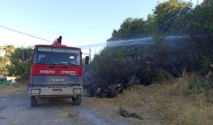Tunceli'de otluk alanda çıkan yangın söndürüldü
