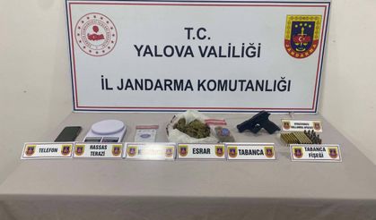 Yalova'da uyuşturucu operasyonlarında yakalanan 2 kişi tutuklandı