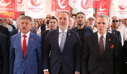 Yeniden Refah Partisi Genel Başkanı Erbakan, Isparta'da konuştu: