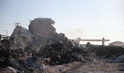 Niğde'de ambalaj fabrikasında çıkan yangın söndürüldü