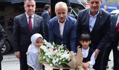 Ulaştırma ve Altyapı Bakanı Uraloğlu, Bayburt'ta konuştu: