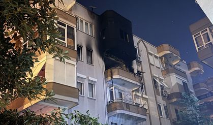 Alanya'da evde çıkan yangında 1 kişi öldü, 1 kişi yaralandı