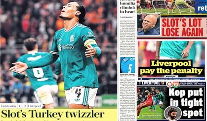 Galatasaray'ın Liverpool galibiyeti İngiliz gazetelerinde