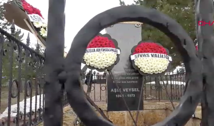 TÜRK halk edebiyatının usta ismi Aşık Veysel anıldı