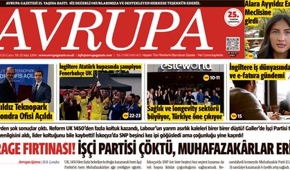 Avrupa Gazete, İngiltere 15 Mayıs 2026