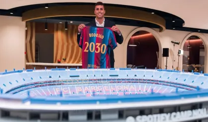Barcelona, Rodri'yi açıkladı