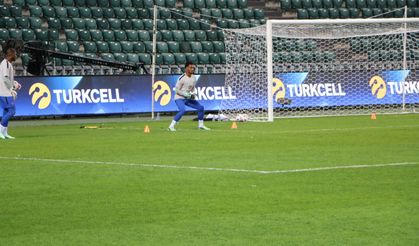 Fransa Milli Takımı'ndan Kocaeli Stadyumu'nda son antrenman