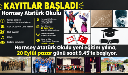 Hornsey Atatürk Okulu’nda Kayıtlar Başladı