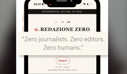 Gazetecilik bitti mi? Tek rakibim robotlar