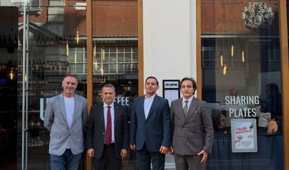 Türk-İngiliz gazeteciler buluştu, KGK heyeti UVA CANTINA’ya geçti