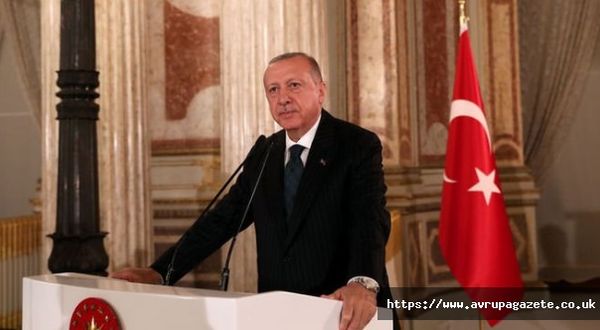 Erdoğan konuştu, Artık Kıbrıs'ta iki devletli çözümden başka Kıbrıs'ta çıkış yolu kalmamıştır