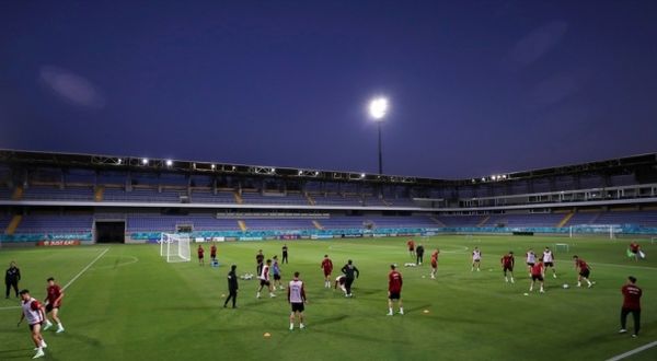 A Milli Futbol Takımı, Bakü'deki ilk çalışmasını yaptı, maç ne zaman, saati ?