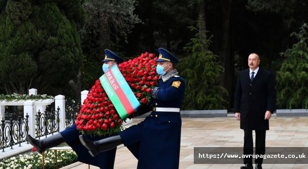 Azerbaycan'ın ulusal lideri Haydar Aliyev, vefatının 18. yılında anılıyor.