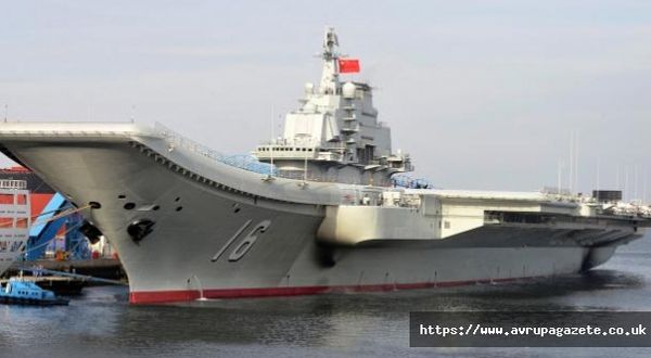 Çin'in Liaoning uçak gemisi liderliğinde 5 gemi, Japonya Okinawa açıklarından geçiş yaptı