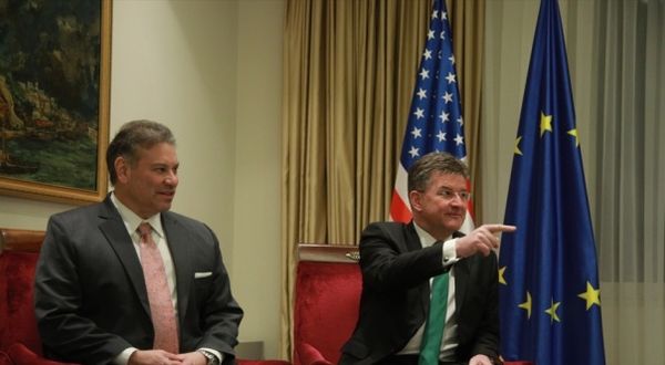 ABD ve AB Özel Temsilcileriyle Sırbistan Cumhurbaşkanı Aleksandar Vucic görüştü