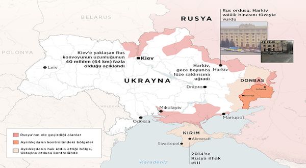 Ukrayna'ya saldıran Rus güçleri kaç bin asker kaybetti ? Ukrayna Genelkurmay Başkanlığı açıkladı!