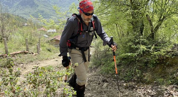 Anadolu Parsı unvanını hedefleyen profesyonel dağcı Erdek Cennet