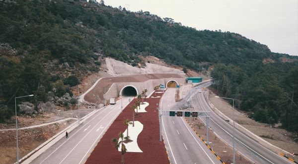 Phaselis Tüneli Antalya'nın ulaşımını rahatlatacak