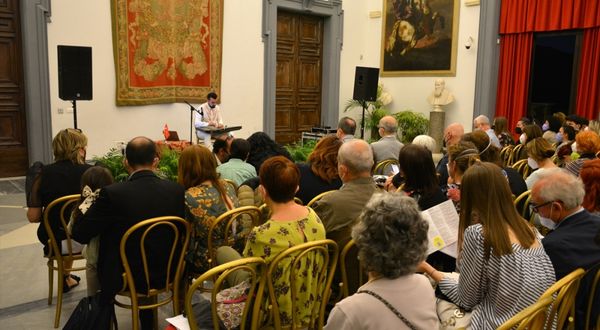Roma'da Kanun virtüözü Ahmet Baran konseri