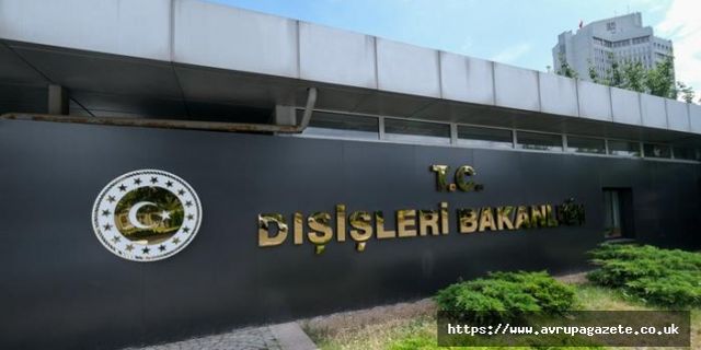 AB'nin Türk denizcilik şirketini yaptırım listesine alma kararına Dışişleri Bakanlığından tepki