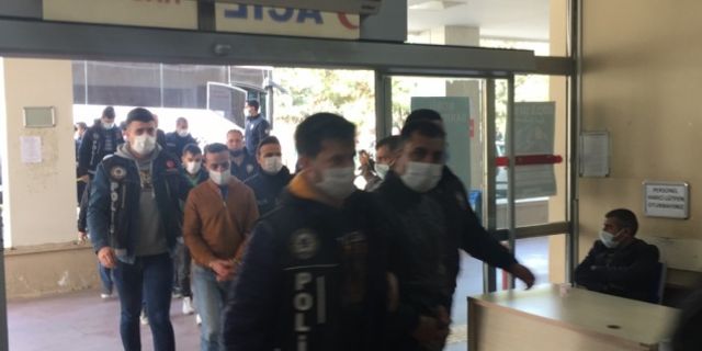 Video haber, Şanlıurfa'da uyuşturucu operasyonunda gözaltına alınan zanlılardan 19'u tutuklandı