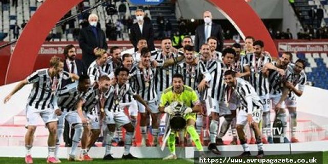 İtalya Kupası finalinde Juventus, Atalanta'yı yenerek, kupayı aldı