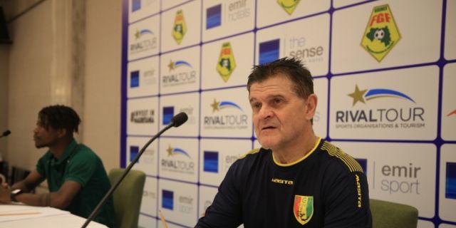 Türkiye-Gine milli maçına doğru Gine Milli Takımı Teknik Direktörü Didier Six konuştu