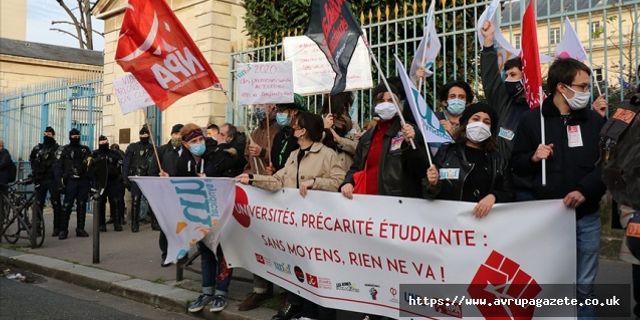 Macron döneminde, öğrencilerin maddi durumu kötüleşti ! Fransa Öğrenci Federasyonları Birliği açıkladı