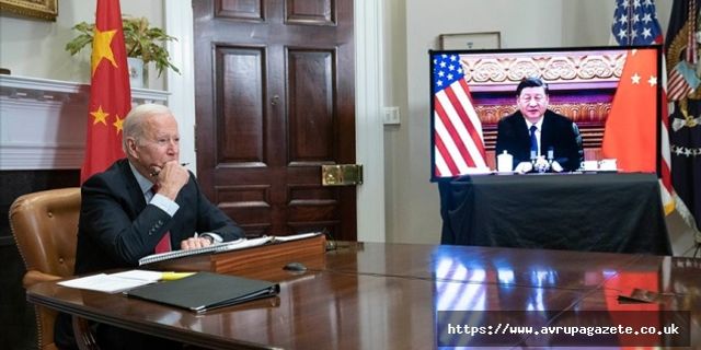 ABD Başkanı Biden ile Çin Devlet Başkanı Şi çevrim içi görüştü