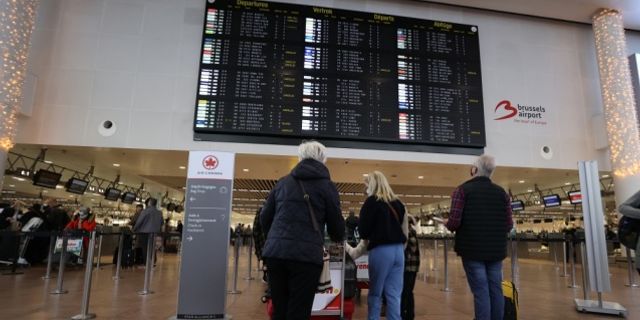 Belçika'da grev nedeniyle Brüksel Havalimanı'ndan gerçekleştirilmesi planlanan çok sayıda sefer iptal