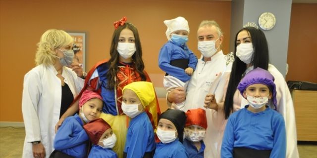 Lösemiyi yenerek sağlıklarına kavuşan 8 çocuk, diğer hastalara umut olabilmek için çaba gösteriyor
