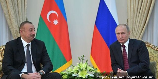 Rusya Devlet Başkanı Vladimir Putin ile Azerbaycan Cumhurbaşkanı İlham Aliyev Ukrayna' yı konuştu