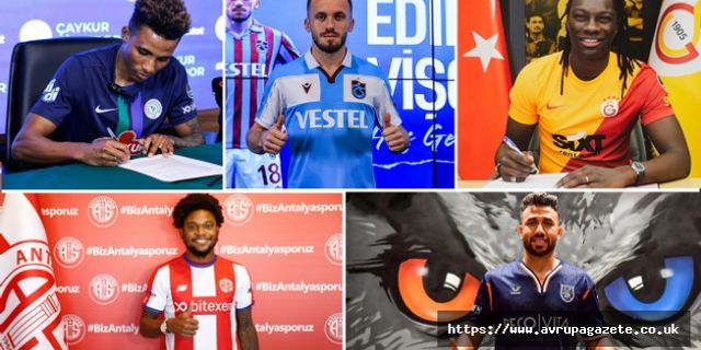 Süper Lig'in ara transfer raporu, Süper Lig'de 3 ekip dışında takımlar kadrolarını güçlendirmeye çalıştı
