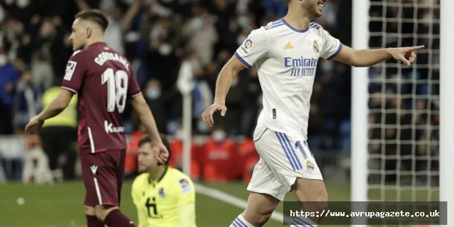 İspanya 1. Futbol Ligi'nin lideri Real Madrid şampiyonluk yarışındaki avantajını artırdı