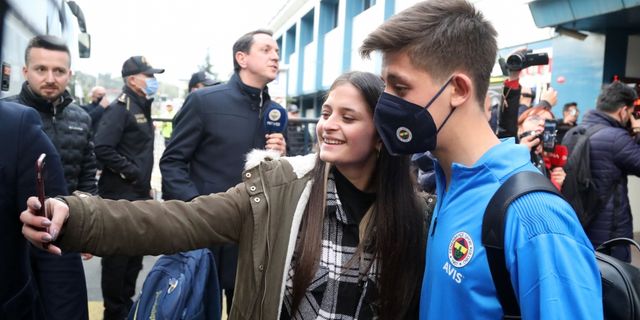 Fenerbahçe takımı Rize'ye geldi