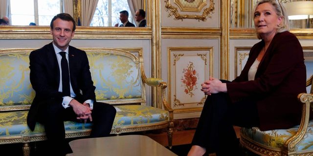 Aşırı sağcı Le Pen ve Macron'un Fransa'ya vaadleri