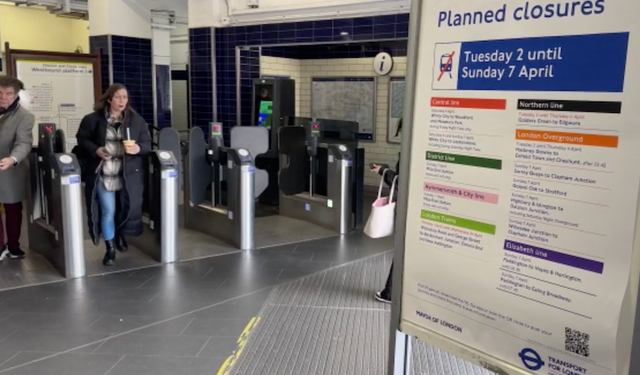 İngiltere'nin başkenti Londra'da yine metro grevi