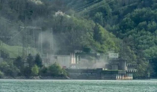 İtalya Suviana Gölü hidroelektrik santralinde patlama