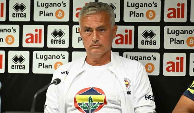 Fenerbahçe Teknik Direktörü Mourinho konuştu