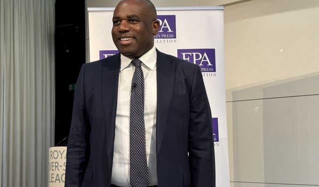 İşçi Partili Lammy, İngiltere FPA'de konuştu