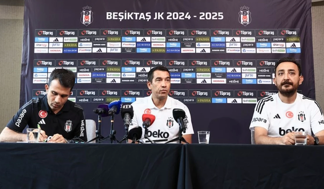 Beşiktaş Teknik Direktörü Bronckhorst konuştu