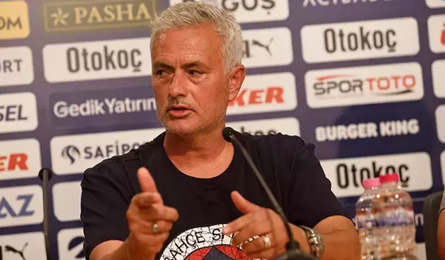 Fenerbahçe patronu Jose Mourinho konuştu