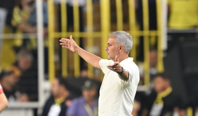 Fenerbahçe Teknik Direktörü Mourinho hayatta kaldık